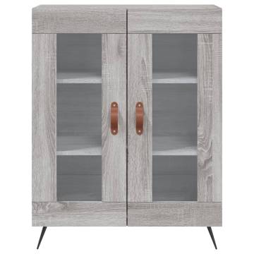 Highboard Grey Sonoma - Stylish Storage Solution | HipoMarket