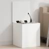 Storage Box White 40x42x46 cm Engineered Wood Colour white Size 40 x 42 x 46 cm Quantity in Package 1 