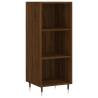 Elegant Highboard Brown Oak | 34.5x34x180 cm - Hipomarket