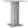 Bistro Table Grey Sonoma 60x60x75 cm | Stylish Engineered Wood