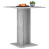 Bistro Table Grey Sonoma 60x60x75 cm | Stylish Engineered Wood