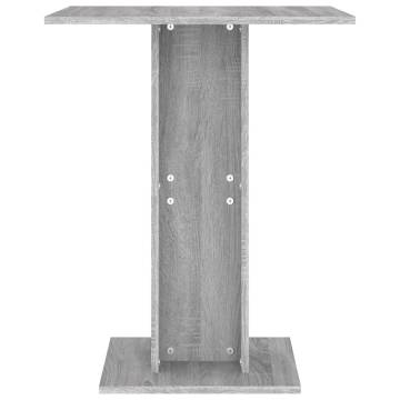 Bistro Table Grey Sonoma 60x60x75 cm | Stylish Engineered Wood