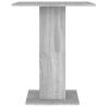 Bistro Table Grey Sonoma 60x60x75 cm | Stylish Engineered Wood