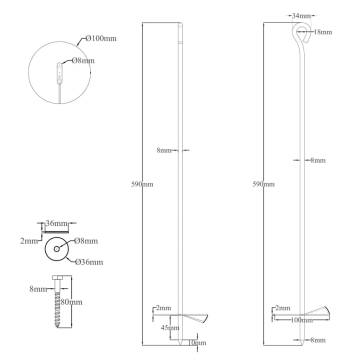 Earth Anchors 10 pcs 10x60 cm Galvanised Metal - Hipo Market