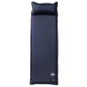 Self Inflating Camping Mattress with Pillow - 1-Person Grey