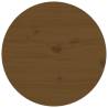 Honey Brown Coffee Table Ø 55x60 cm - Solid Pine Wood