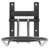 Foldable Saddle Rack - Wall Mounted Black Iron for Horse Lovers