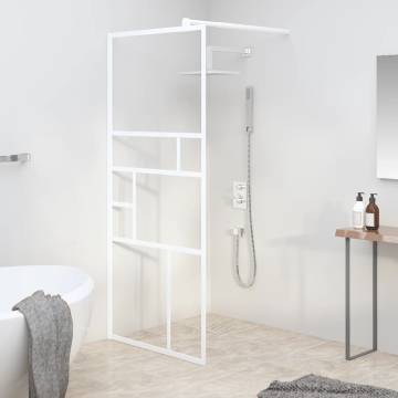 Walk-in Shower Wall 90x195 cm ESG Glass - Stylish & Durable