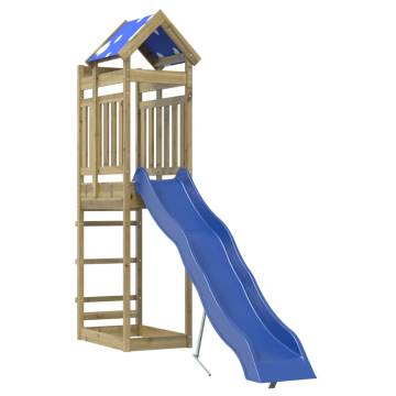 Outdoor Playset - Durable Impregnated Pinewood for Kids