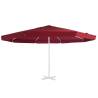 Replacement Fabric for Outdoor Parasol - Bordeaux Red 500 cm