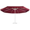 Replacement Fabric for Outdoor Parasol - Bordeaux Red 500 cm