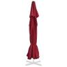 Replacement Fabric for Outdoor Parasol - Bordeaux Red 500 cm