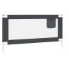 Toddler Safety Bed Rail Dark Grey 160x25 cm - Hipomarket