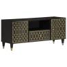 Stylish Solid Wood Mango TV Cabinet - 105x33x46 cm