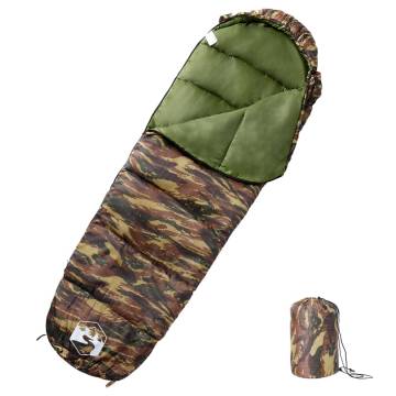 Mummy Sleeping Bag for Adults | 3 Seasons Comfort & Warmth