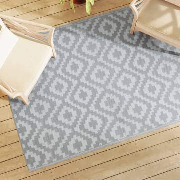 Trendy Outdoor Carpet Grey 140x200 cm | Hipomarket UK