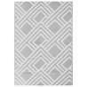 Stylish Grey Outdoor Carpet 160x230 cm - Durable & UV-Resistant