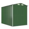 Garden Shed Green 192x274 cm - Durable Galvanised Steel