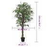 Artificial Maple Tree - 150 cm Green with 504 Realistic Leaves