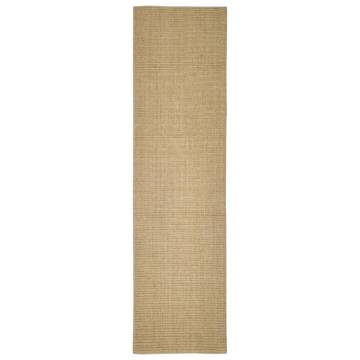 Sisal Rug for Scratching Post - Durable & Versatile 66x250 cm