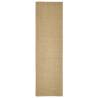 Durable Sisal Rug for Scratching Post - 100x350 cm