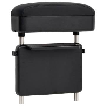 Universal Black Car Armrest - Stylish & Functional Storage