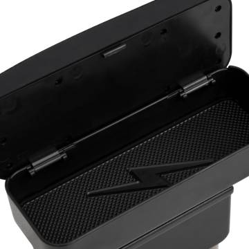 Universal Black Car Armrest - Stylish & Functional Storage