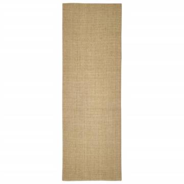 Sisal Rug for Cat Scratching Post | Durable & Versatile 66x200 cm