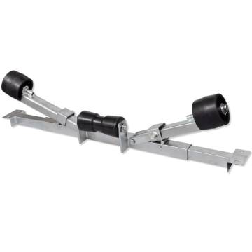 Boat Trailer Bottom Support Bracket with Keel Rollers