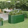 Garden Raised Bed Powder-coated Steel 152x80x68 cm Green Colour green Size 152 x 80 x 68 cm Quantity in Package 1 