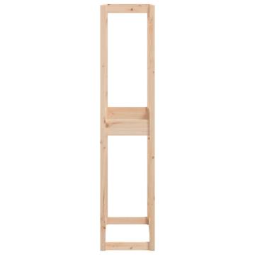 Tire Rack 63x40x180 cm Solid Wood Pine - Organize Your Garage