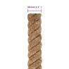 Jute Rope 10m Long | 30mm Thick - Versatile & Natural