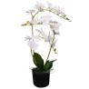 Artificial Orchid Plant with Pot 65 cm White Colour white Size 65 cm Quantity in Package 1 