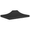 Party Tent Roof 4.5x3 m Black 270 g/m² Colour black Size 4.5 x 3 m Quantity in Package 1 