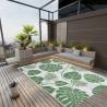 Outdoor Rug Green 190x290 cm PP Colour green leaf pattern Size 190 x 290 cm Quantity in Package 1 