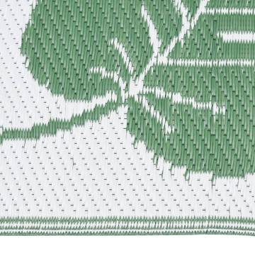 Trendy Green Outdoor Rug 190x290 cm - Stylish & Cozy