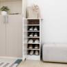 Shoe Cabinet High Gloss White 32x35x92 cm Engineered Wood Colour high gloss white Quantity in Package 1 Number of Number of shelves 