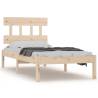 Solid Wood Bed Frame 90x200 cm - Timeless Design