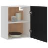 Hanging Cabinets 2 pcs Black - Space Saving Storage Solution