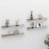 Wall Shelves 4 pcs Concrete Grey 60x9x3 cm Colour concrete grey Size 60 x 9 x 3 cm Quantity in Package 4 Number of Pieces 1 