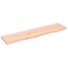 Wall Shelf 80x20x2 cm Untreated Solid Wood Oak Colour natural Size 80 x 20 x 2 cm Quantity in Package 1 Number of Pieces 