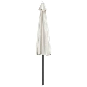 Balcony Parasol with Aluminium Pole - 300x155 cm Half