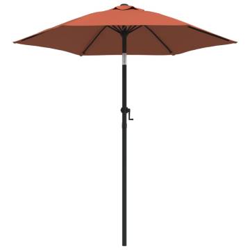 Terracotta Parasol 200x224 cm - Durable & Stylish Protection