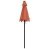 Terracotta Parasol 200x224 cm - Durable & Stylish Protection