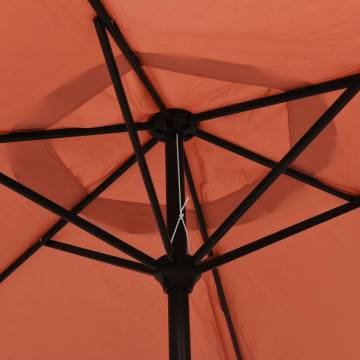 Terracotta Parasol 200x224 cm - Durable & Stylish Protection