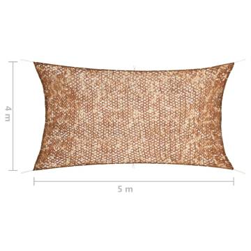 Camouflage Net with Storage Bag 4x5m Beige - HipoMarket