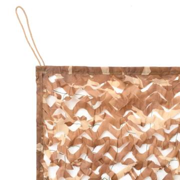 Camouflage Net with Storage Bag 5x6m - Beige | Hipo Market