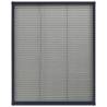 Plisse Insect Screen for Windows - Anthracite 60x80cm