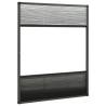 Plisse Insect Screen for Windows - 60x80 cm Aluminium