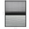 Plisse Insect Screen for Windows - 60x80 cm Aluminium